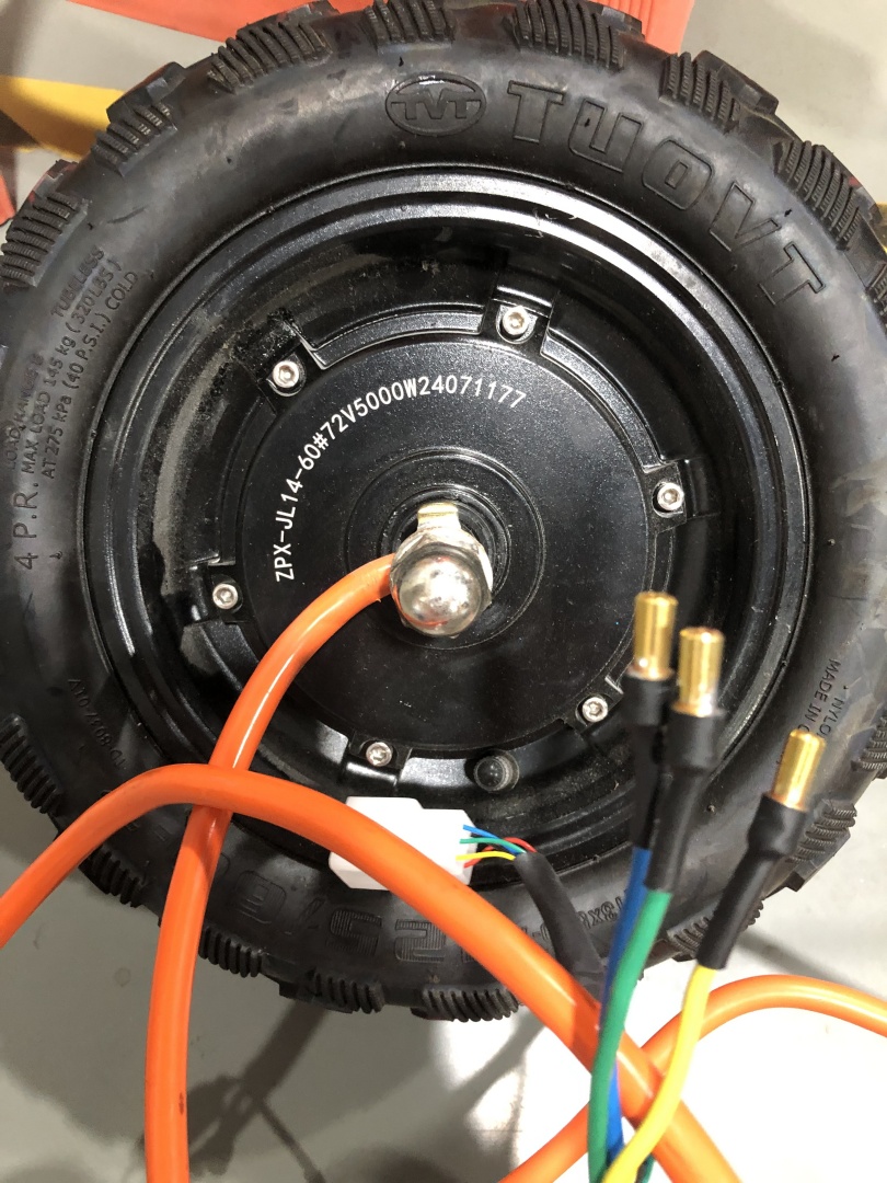 4000W 5000W 7500W 60MM Orange  - 13 Inch 72V 5000W Brushless Motor ulasan dan harga