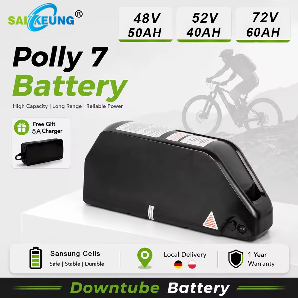 E bike cham-rider 36v 48v 52v  - 72V 50Ah 21700 Lithium Battery ulasan dan harga